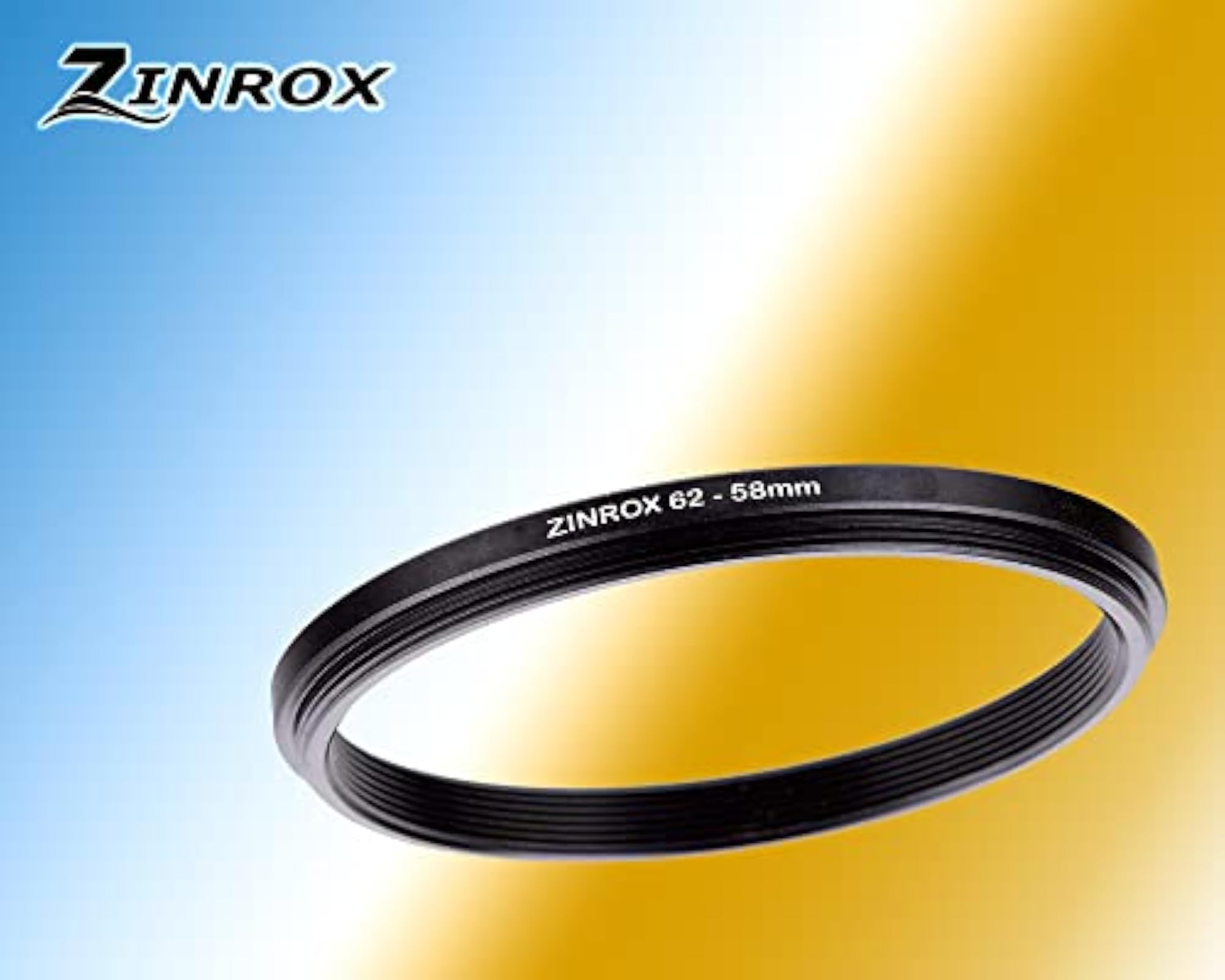 62-58mm Step Down Lens Filter Adapter Ring, Set of 1 Piece